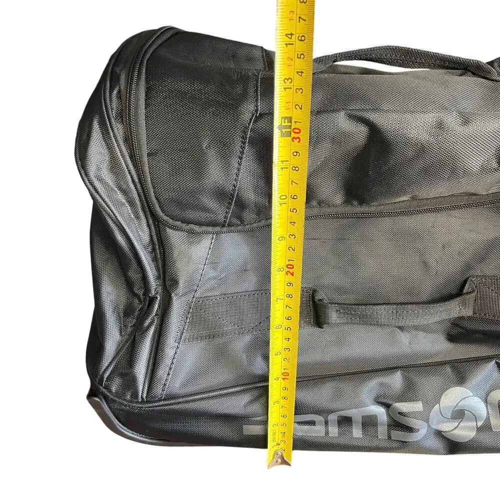 SAMSONITE Andante 2 Wheeled Rolling Duffel Bag Black 22